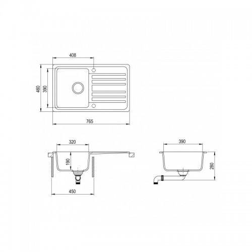 Chiuveta Notus SQ101