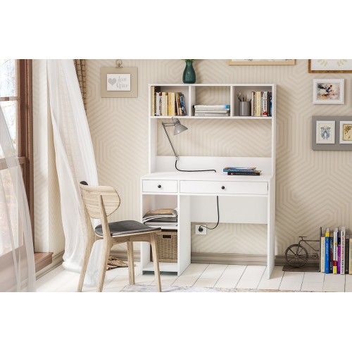 Masa computer Comfort-5 White
