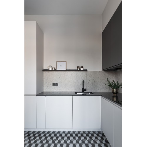 Bucatarie Real modern la comandă.(MDF Vopsit)