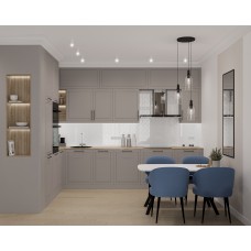 Bucatarie Luxor modern la comanda.(MDF)
