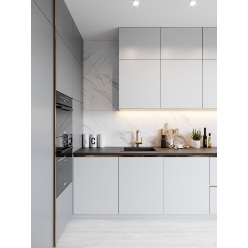 Bucatarie Gold Lux modern la comanda.(AGT+GOLA)