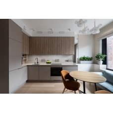 Bucătărie Slim modern la comandă (EGGER 2 culori)