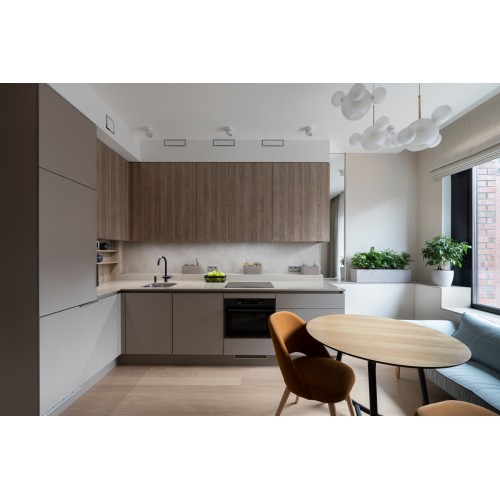 Bucătărie Slim modern la comandă (EGGER 2 culori)